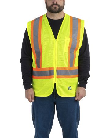 Berne Adult Hi-Vis Class 2 Multi-Color Vest