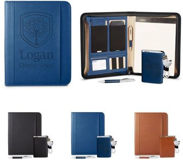 Leeman Tuscany™ Mobile Portfolio Power Bank And Pen Set