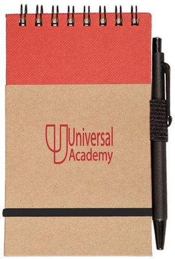 Pocket Note Jotter Notebook & Pen 3" X 5"