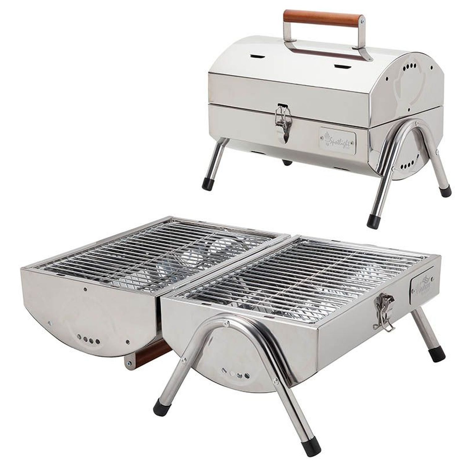 Portable Stainless Steel BBQ Grill