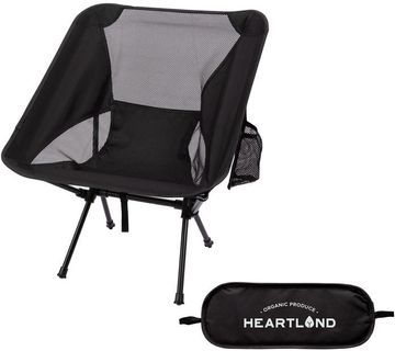 Sycamore Portable Folding Compact Chair With Carring Bag - 21 5/8" W x 25 3/4" H x 24 3/4" D